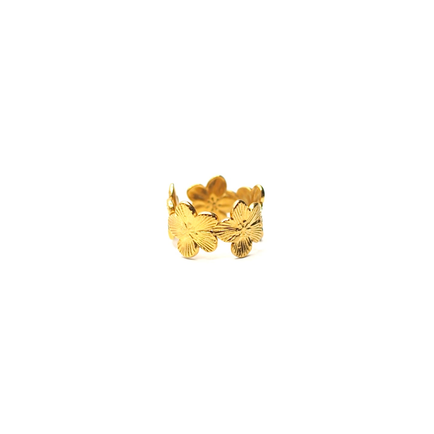 JRing-(4K Gold Plated)-AntiTarnish/HypoAllergic - 416