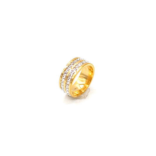JRing-(4K Gold Plated)-AntiTarnish/HypoAllergic-452