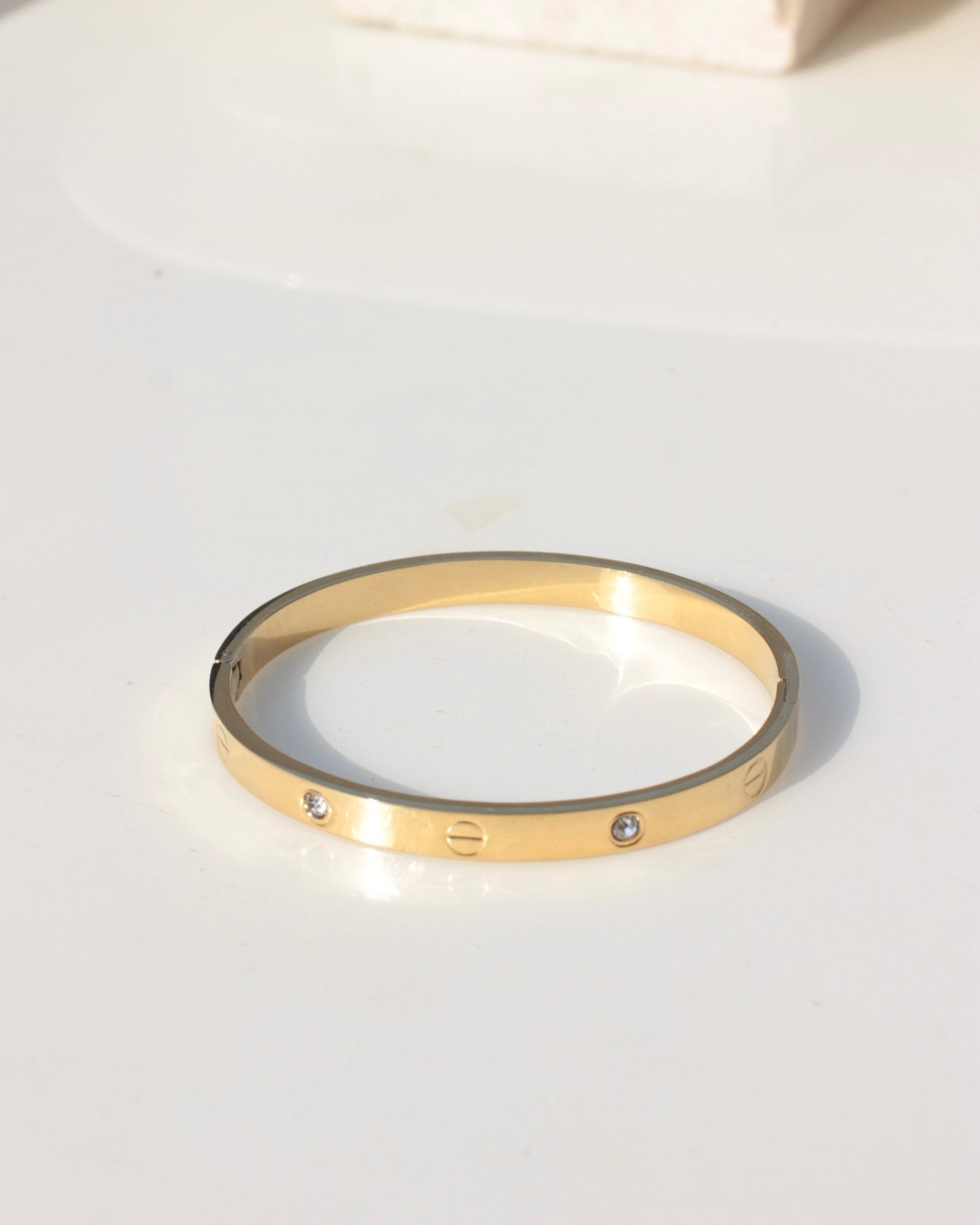JBracelet (Stainless Steel) 18K Gold plated Anti Tarnish Everyday wear Bracelet -303