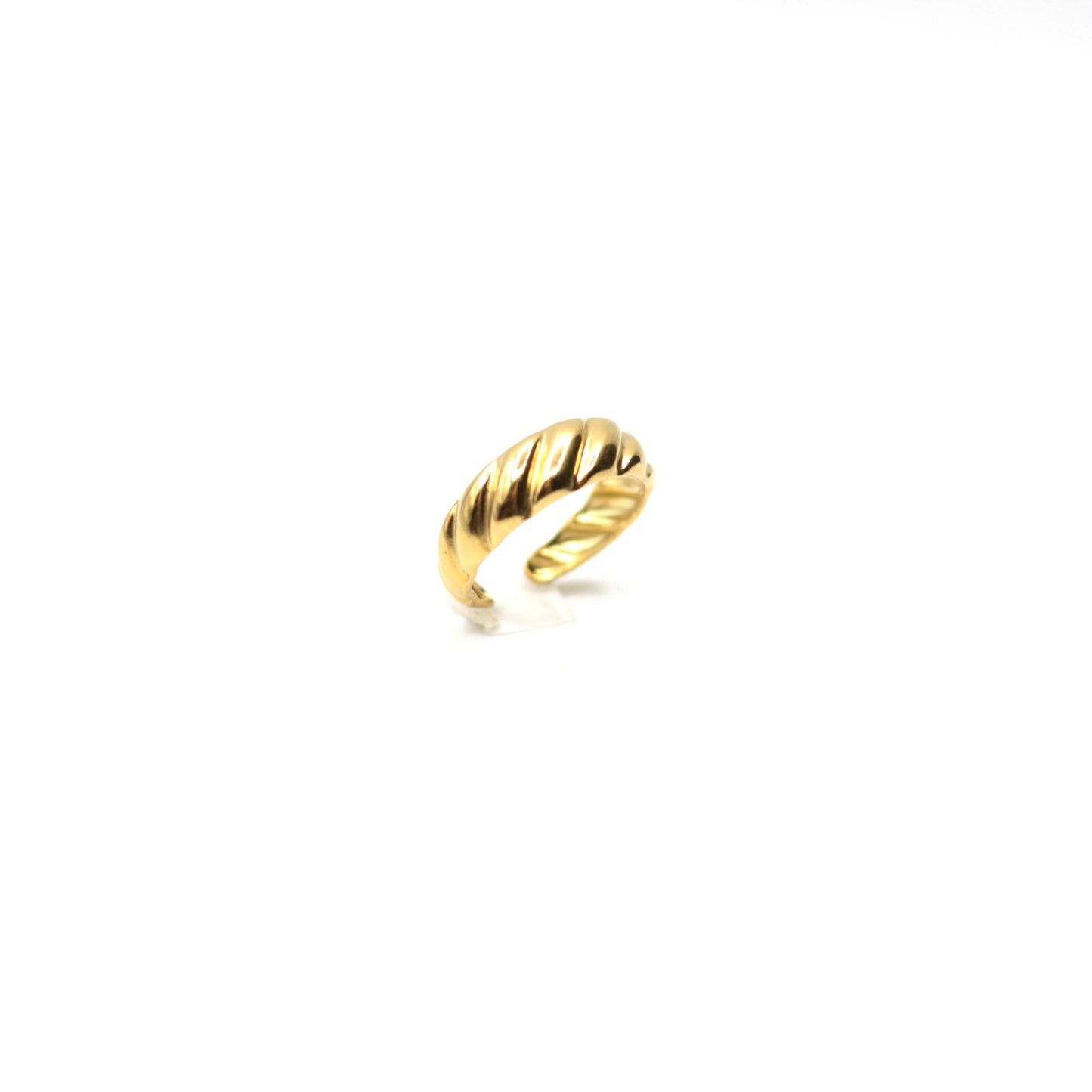 JRing-(4K Gold Plated)-AntiTarnish/HypoAllergic- (ADJUSTABLE SIZE)
