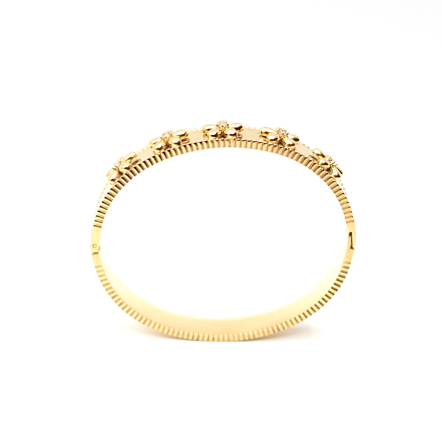 JBracelet- Non Tarnish - 24K Gold plated Anti Tarnish Everyday wear Bracelet-112