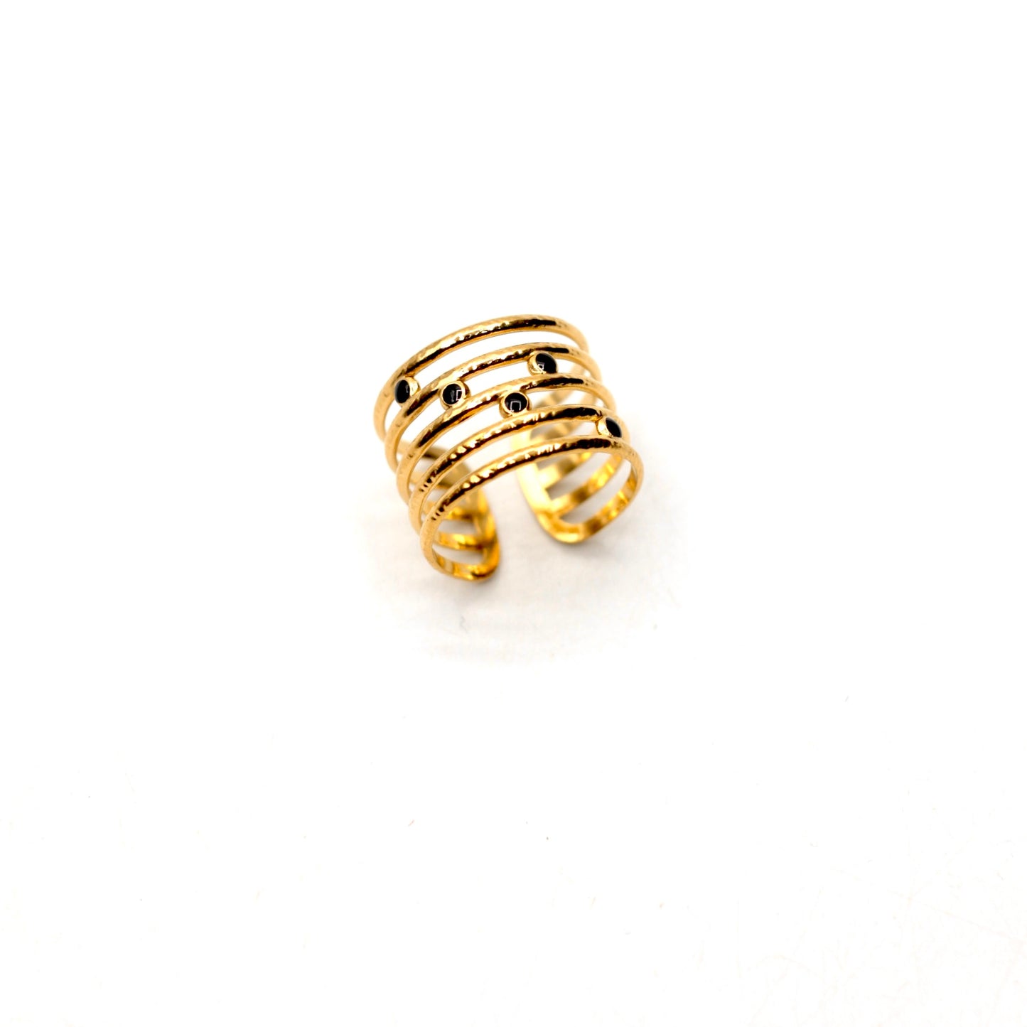 JRing-(4K Gold Plated)-AntiTarnish/HypoAllergic 401
