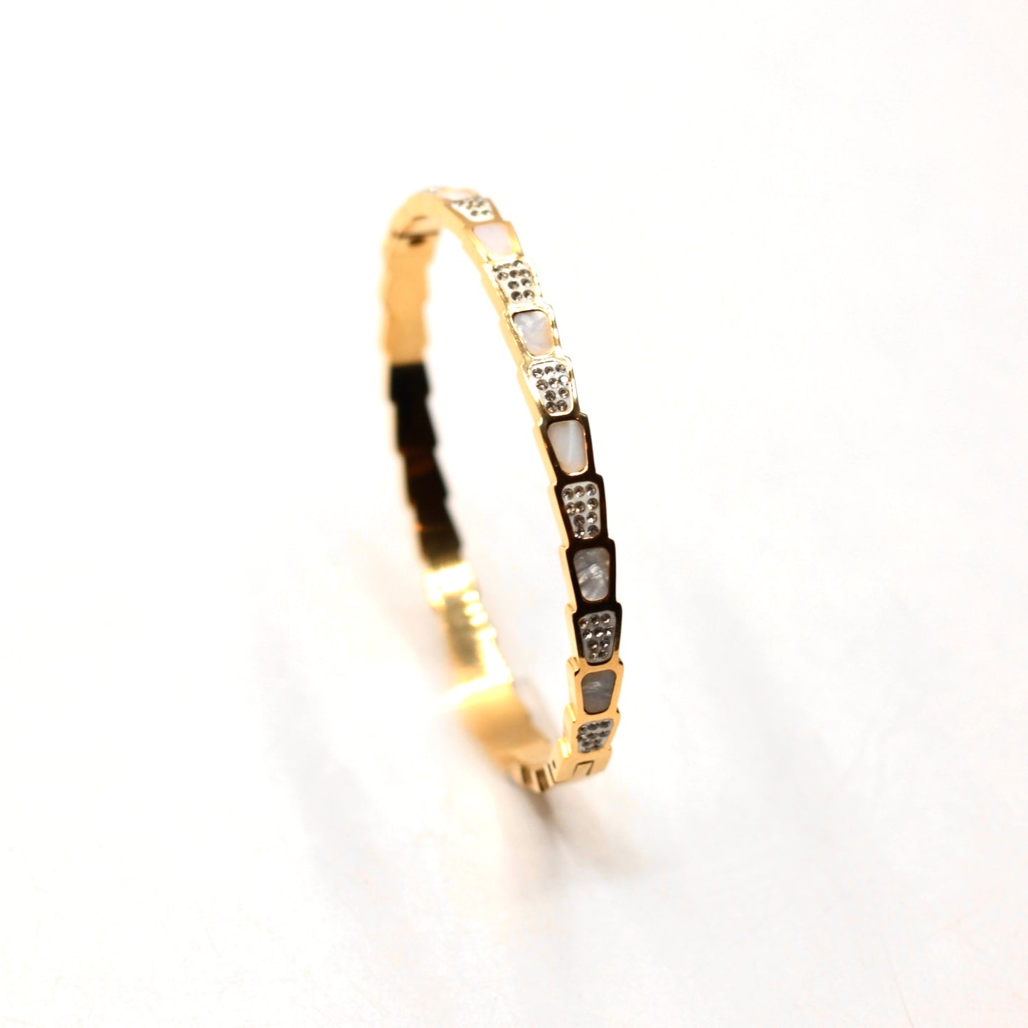 JBracelet- Non Tarnish - 24K Gold plated Anti Tarnish Everyday wear Bracelet-93