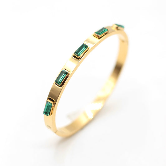 JBracelet (Stainless Steel) 18K Gold plated Anti Tarnish Everyday wear Bracelet - 334