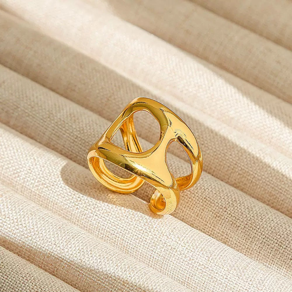 NJRing-(24K Gold Plated)-AntiTarnish/HypoAllergic-422E