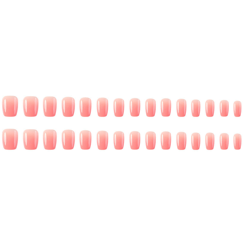 Peach Ombre Nails -1314- Free 4 pc nail kit included