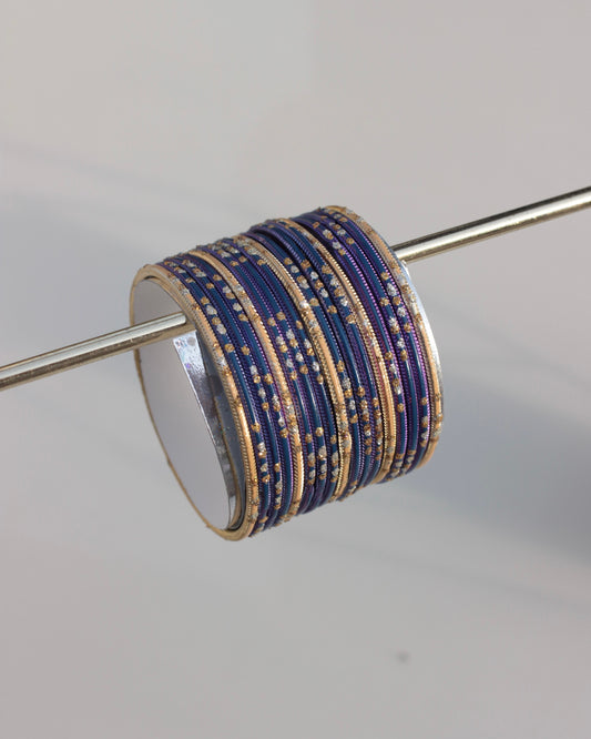 Baby girl Sets 4-8 years-Blue & Gloden