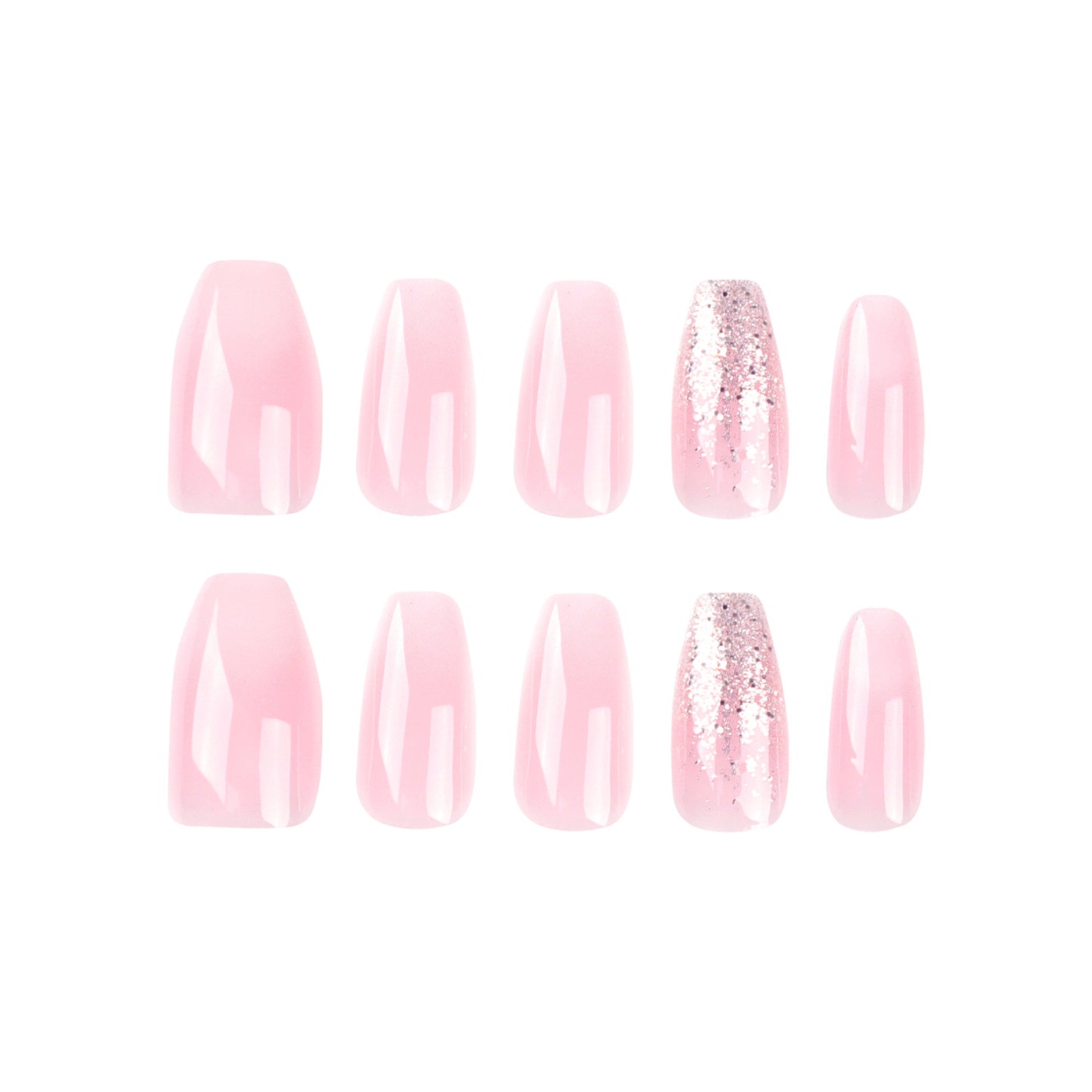 Ombre Natural Nails-1823 - Free 4 pc nail kit included