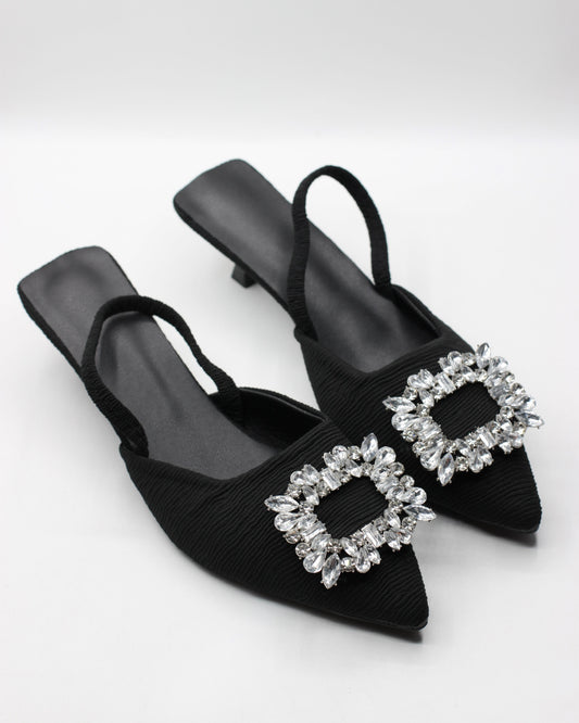 Starlight Spark Black Heels