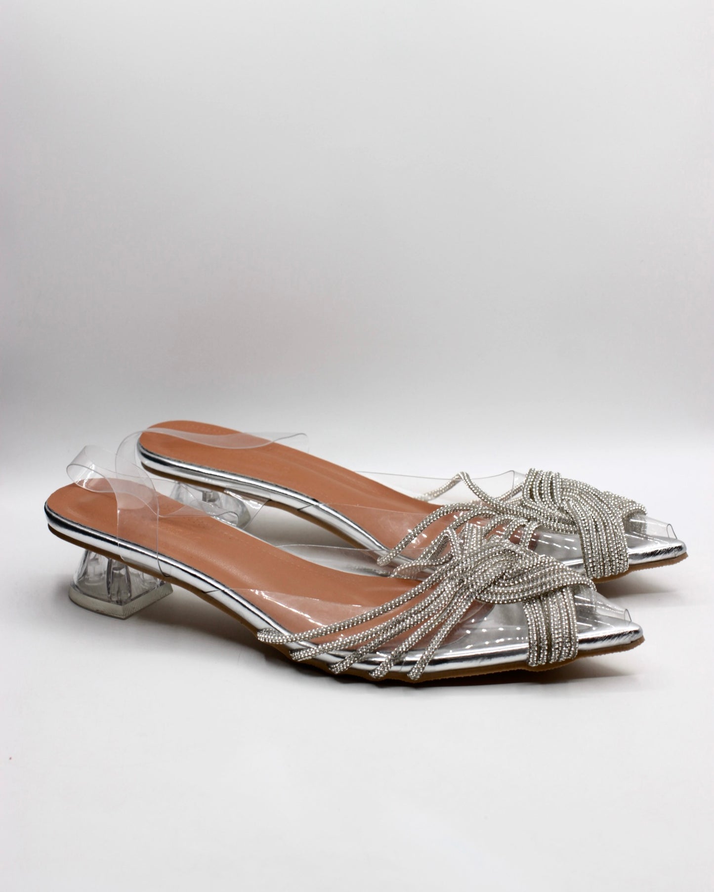 Silver Radiance Heels