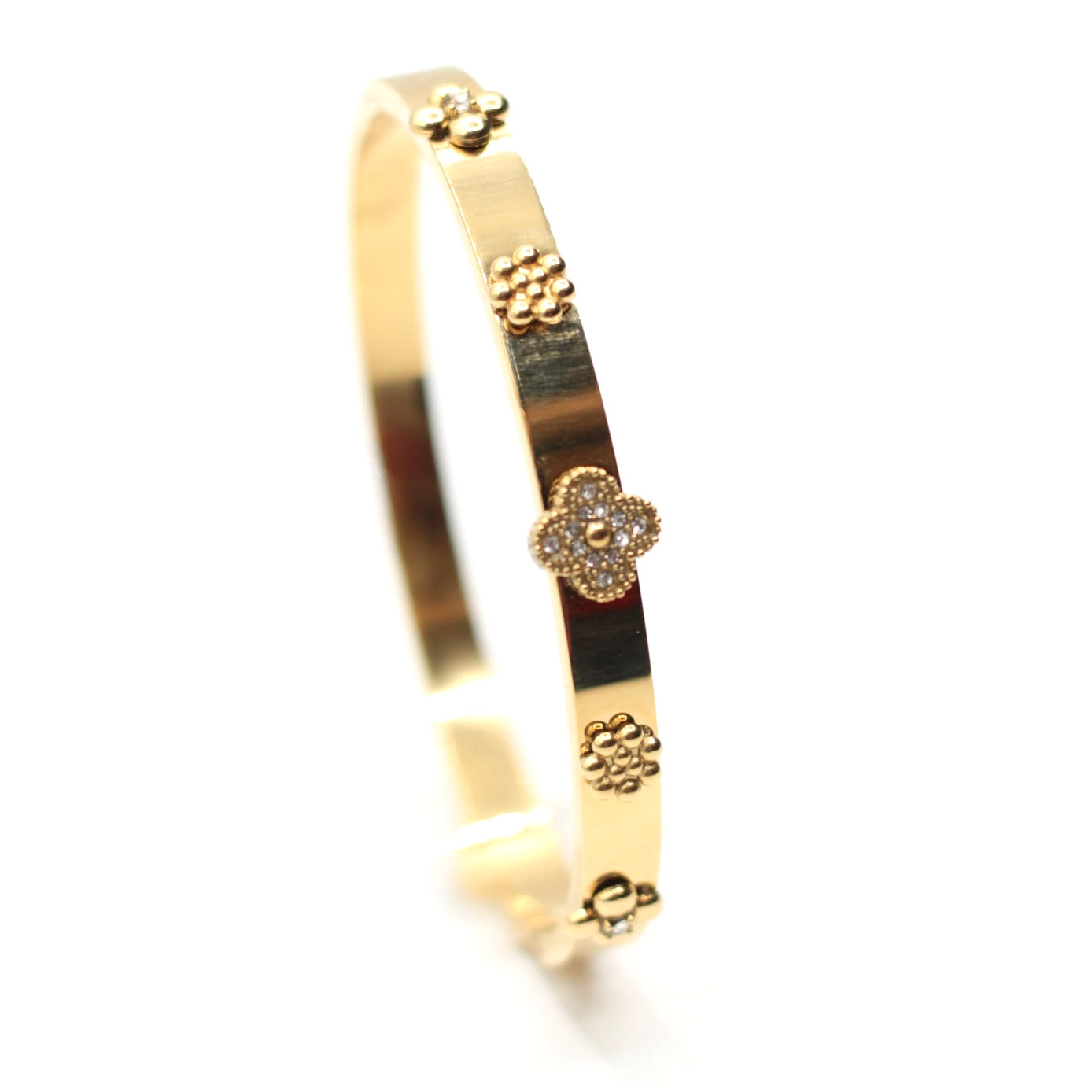 JBracelet- Non Tarnish - 24K Gold plated Anti Tarnish Everyday wear Bracelet- 111