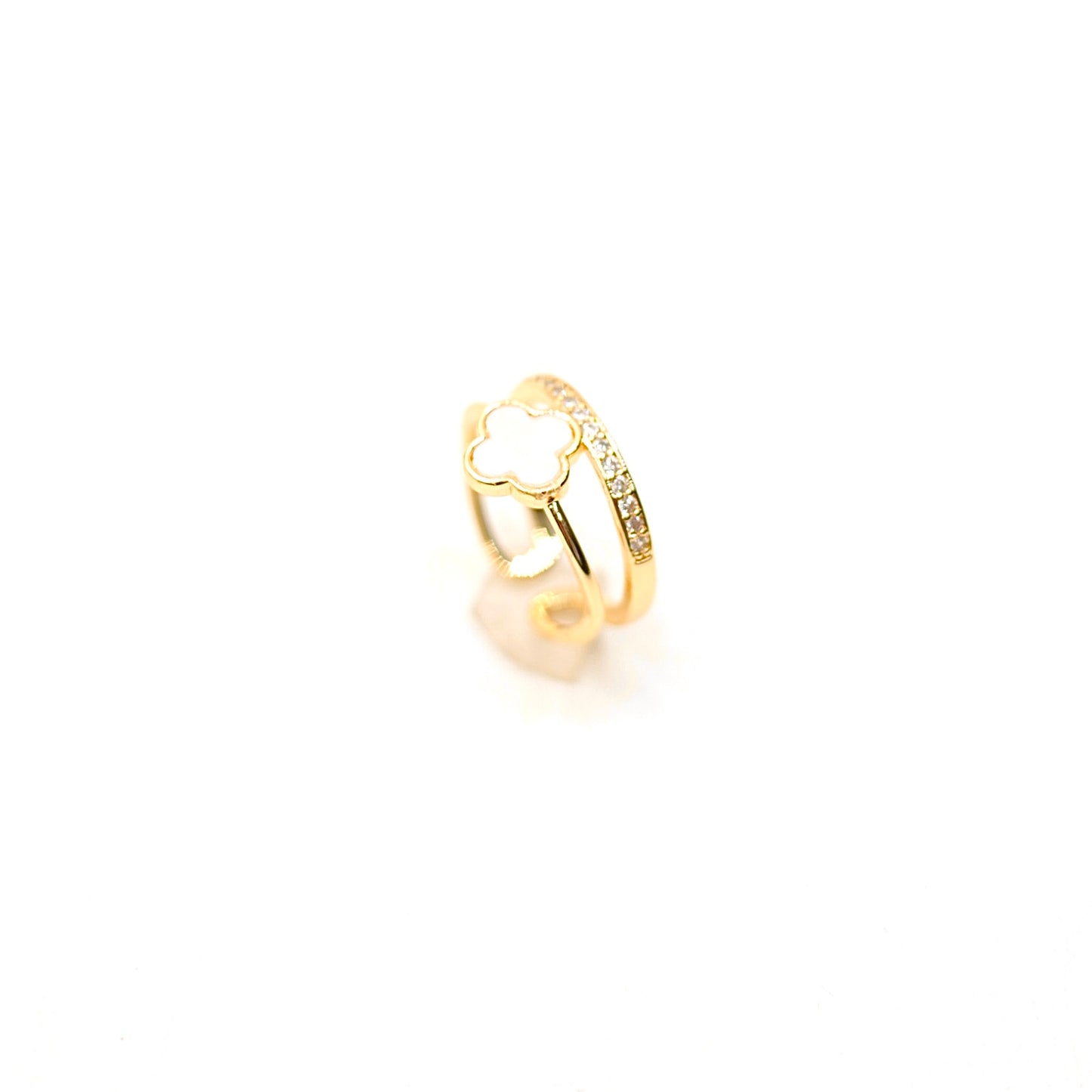 JRing-(4K Gold Plated)-AntiTarnish/HypoAllergic- (ADJUSTABLE SIZE)