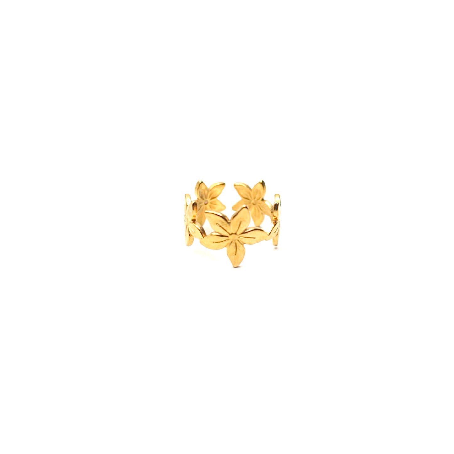 JRing-(4K Gold Plated)-AntiTarnish/HypoAllergic - 418