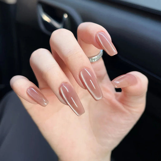 Cat-eye Nails - 199 Free  pc 24 Sticker Sheet included