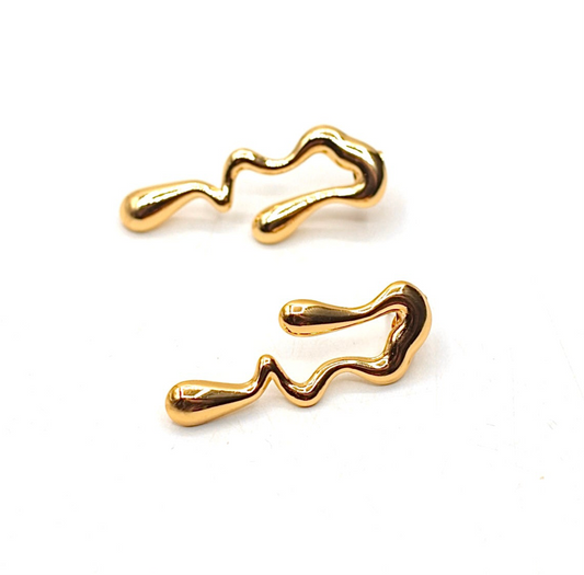 JEarrings-(24K Gold Plated)-AntiTarnish/HypoAllergic - 293