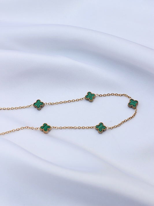 JNecklace (24K Gold Plated)-AntiTarnish/HypoAllergic -371