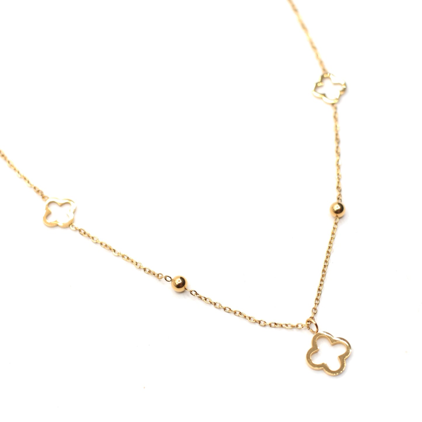 JNecklace (4K Gold Plated)-AntiTarnish/HypoAllergic 198