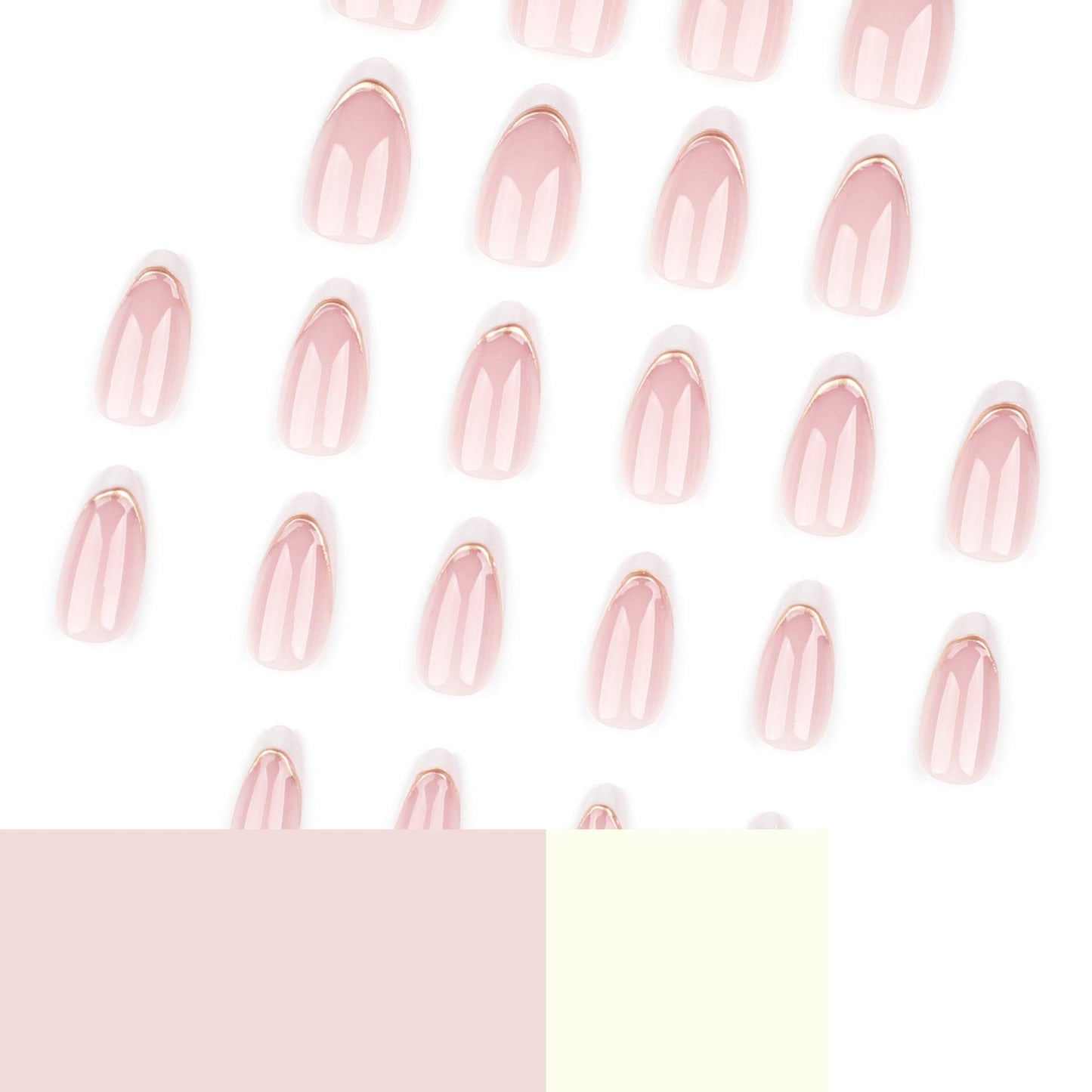3D handmade chrome Nails-3444- FREE Nail-kit included with this Nails pack-CL