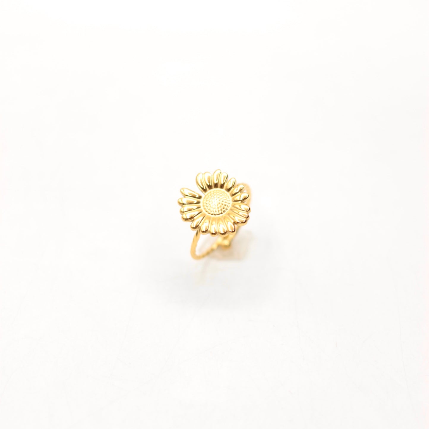 JRing-(4K Gold Plated)-AntiTarnish/HypoAllergic- (ADJUSTABLE SIZE)