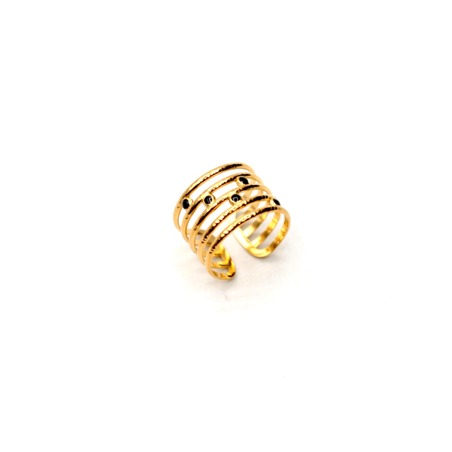JRing-(4K Gold Plated)-AntiTarnish/HypoAllergic 401