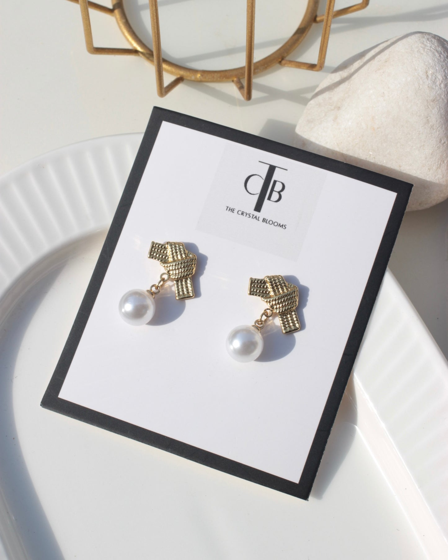 JEarrings 24K Gold Plated Earrings- 624
