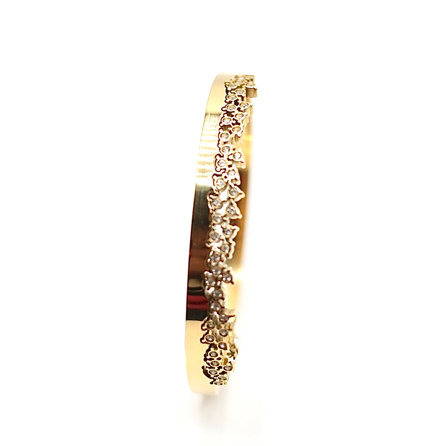 JBracelet- Non Tarnish - 24K Gold plated Anti Tarnish Everyday wear Bracelet-227
