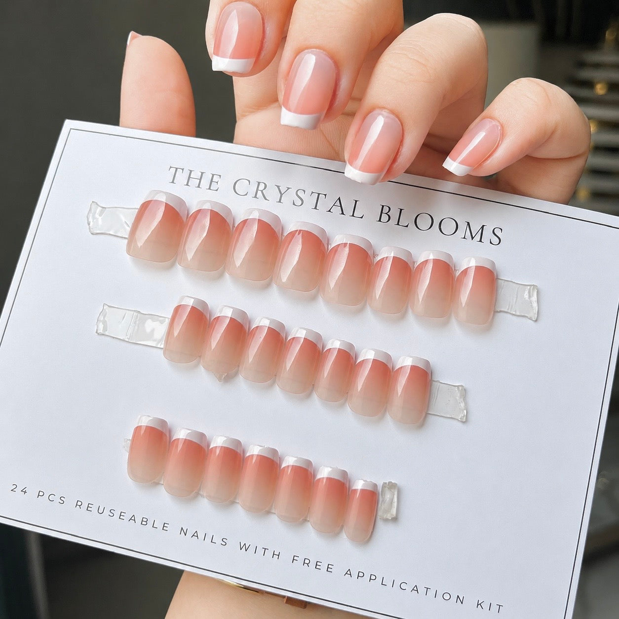 Nails-10 - Natural Fit French Nails-n