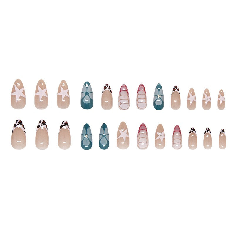 Nails-986-Free 24 -pc Sticker Sheet included