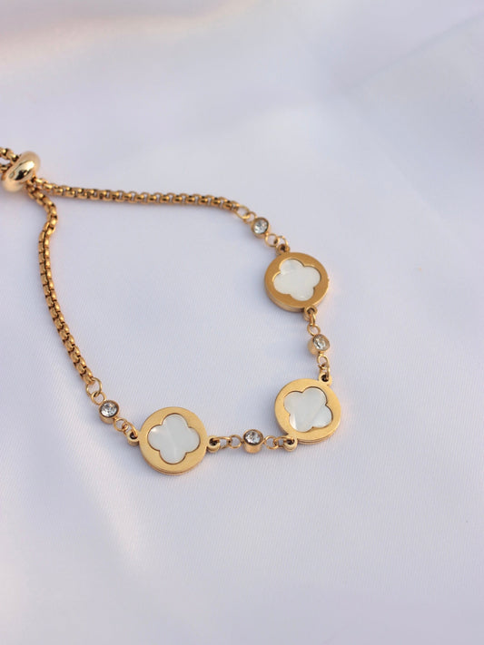 JBracelet- Non Tarnish - 24K Gold plated Anti Tarnish Everyday wear Bracelet- 369