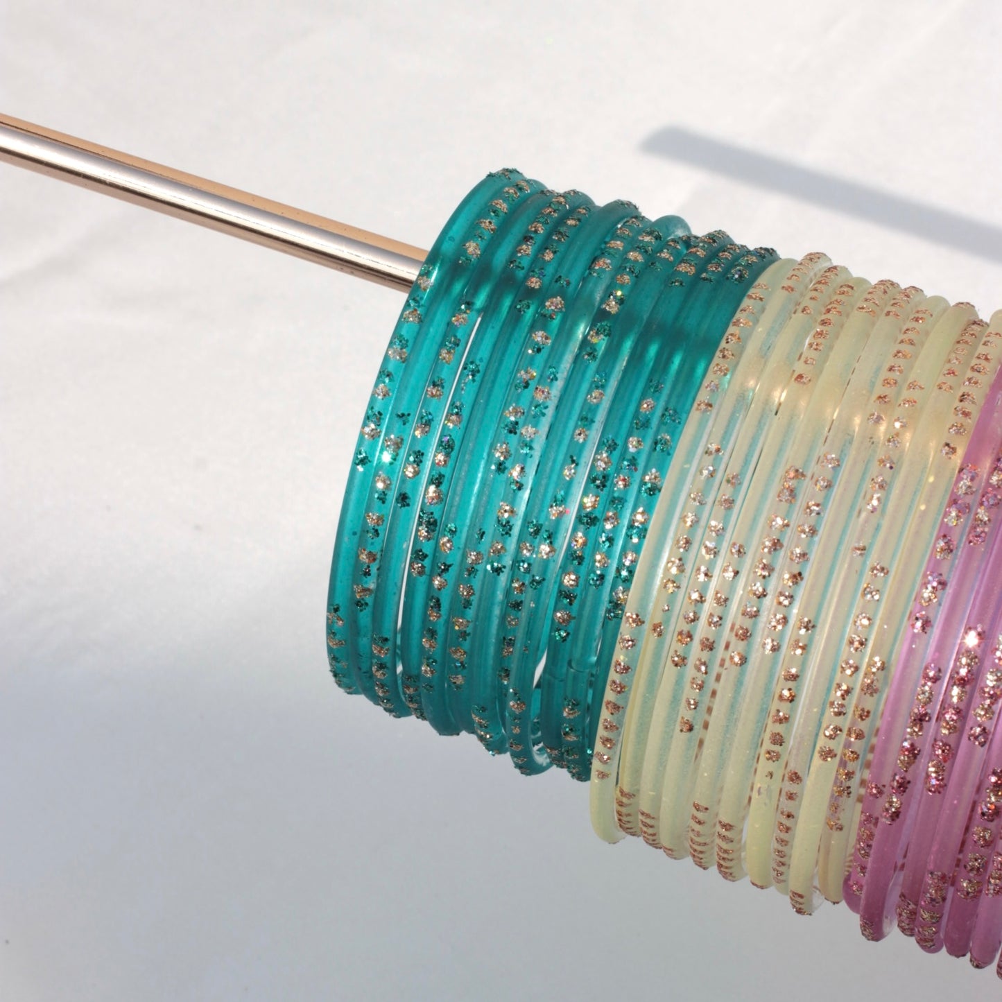 (Choose colour) Jellin- Viral Handmade Glass Bangles