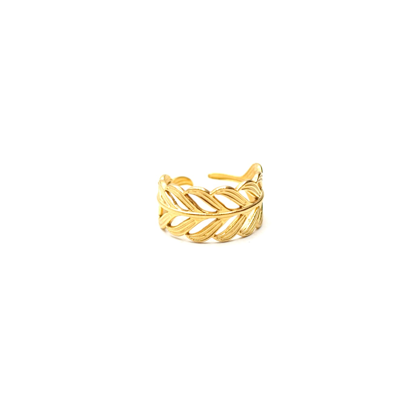 JRing-(4K Gold Plated)-AntiTarnish/HypoAllergic - 156