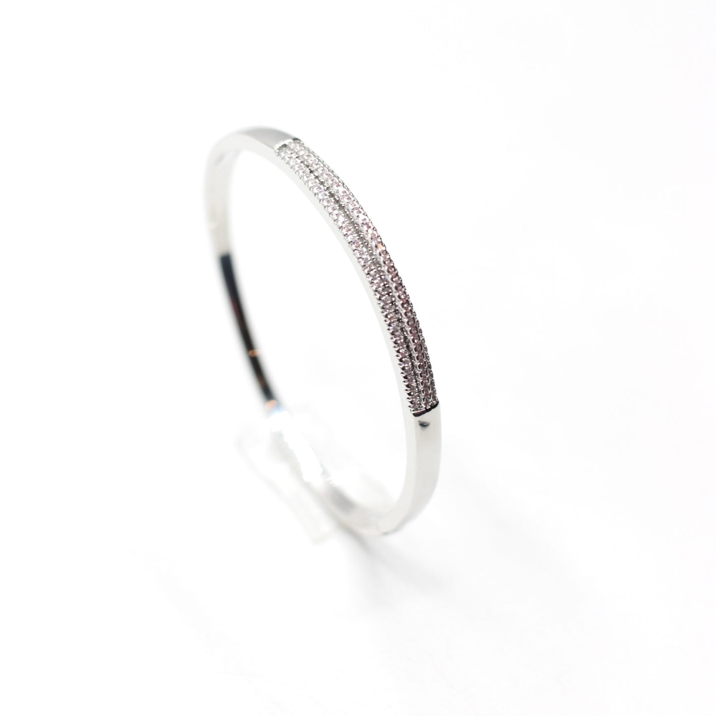 JBracelet (Cubic Zirconia)- Non Tarnish - 24K Gold plated Anti Tarnish Everyday wear Bracelet-113