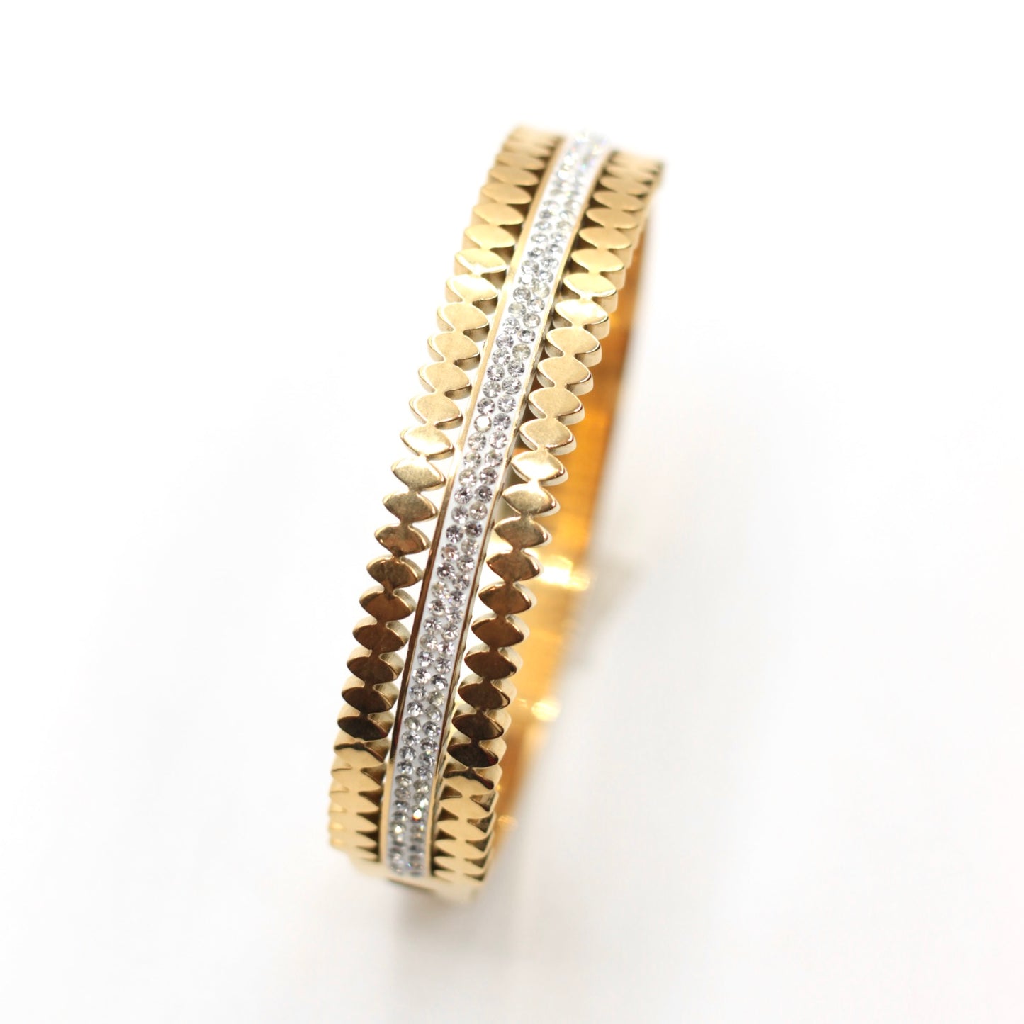 JBracelet- Non Tarnish - 24K Gold plated Anti Tarnish Everyday wear Bracelet- 105