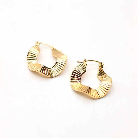 JEarrings 24K Gold Plated Earrings- 308