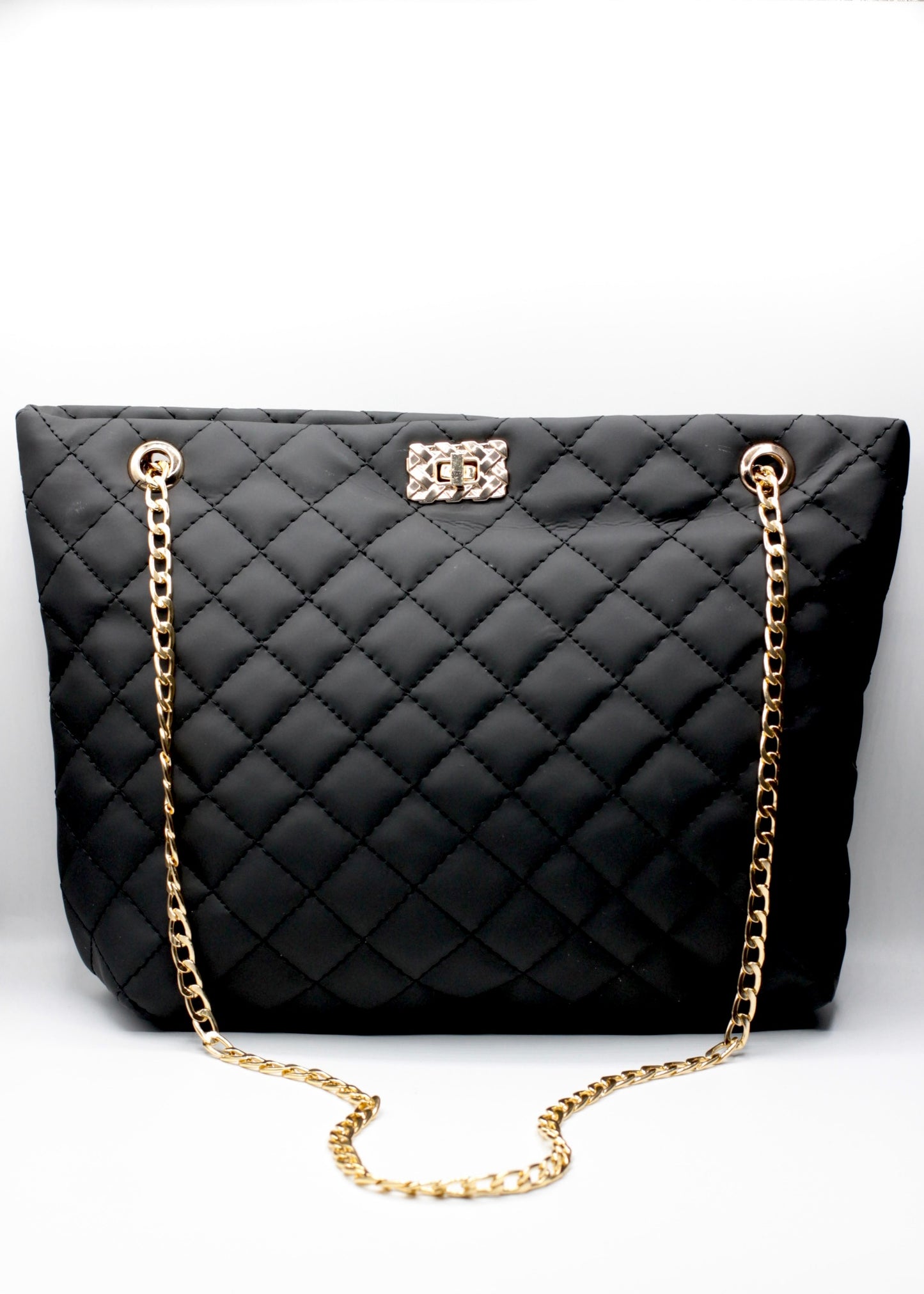 Aura -Glamour OnTheGo -Cushioned Bag- Black