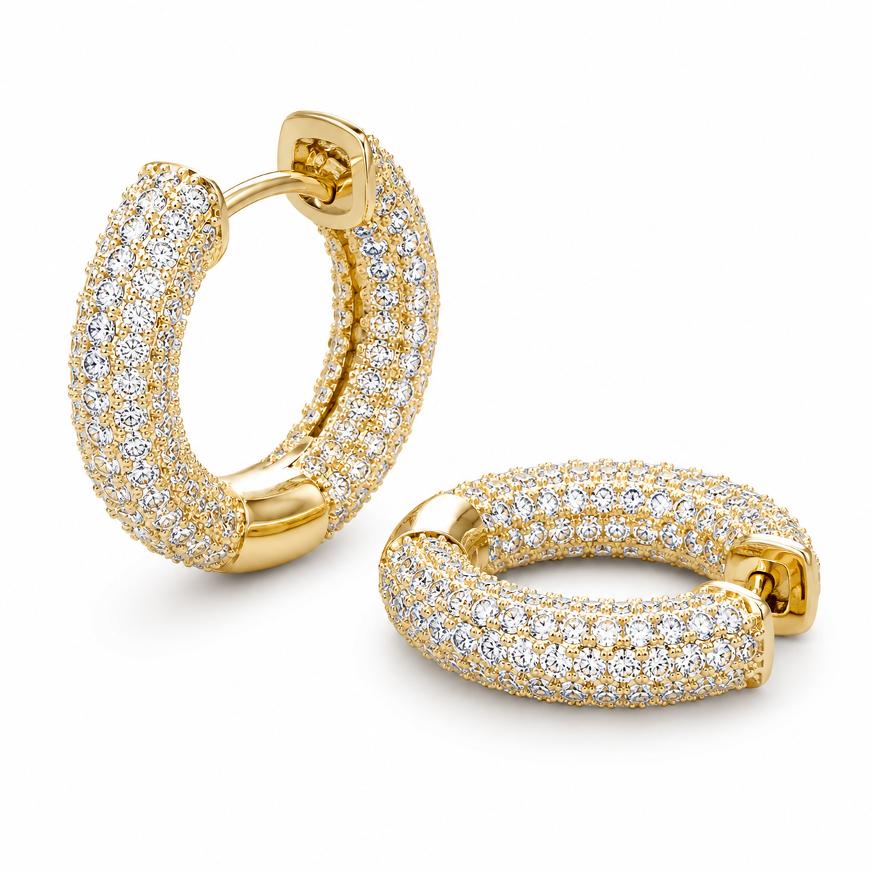 Dazzle Crystal Stud Earrings (N214)