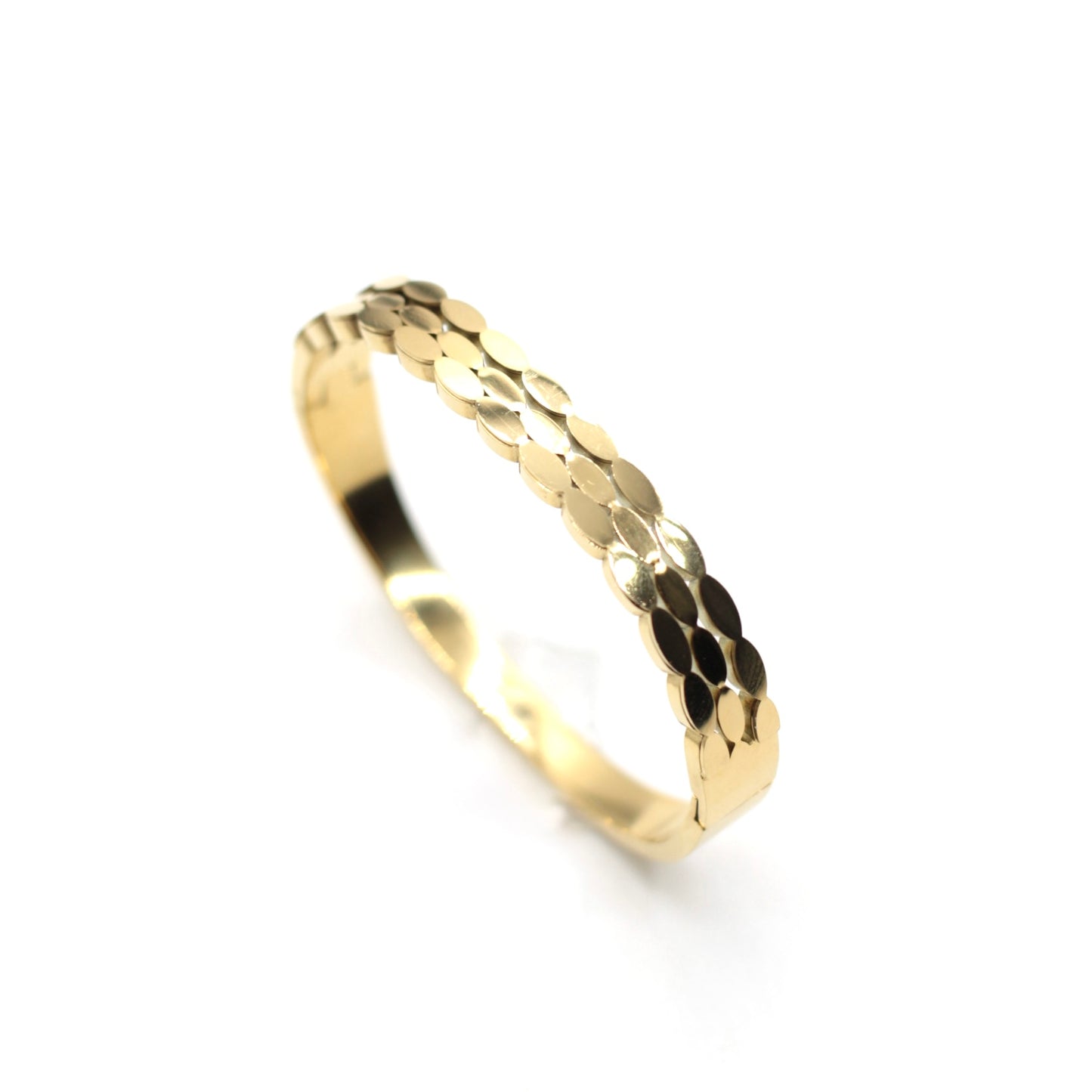 JBracelet- Non Tarnish - 24K Gold plated Anti Tarnish Everyday wear Bracelet- 98