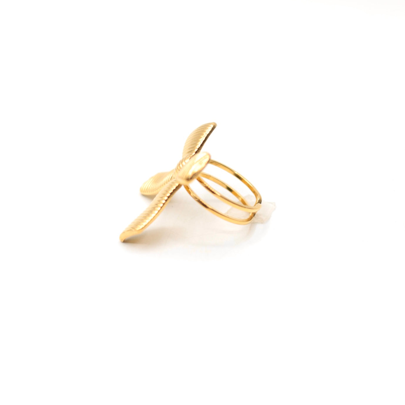 JRing-(4K Gold Plated)-AntiTarnish/HypoAllergic- (ADJUSTABLE SIZE)