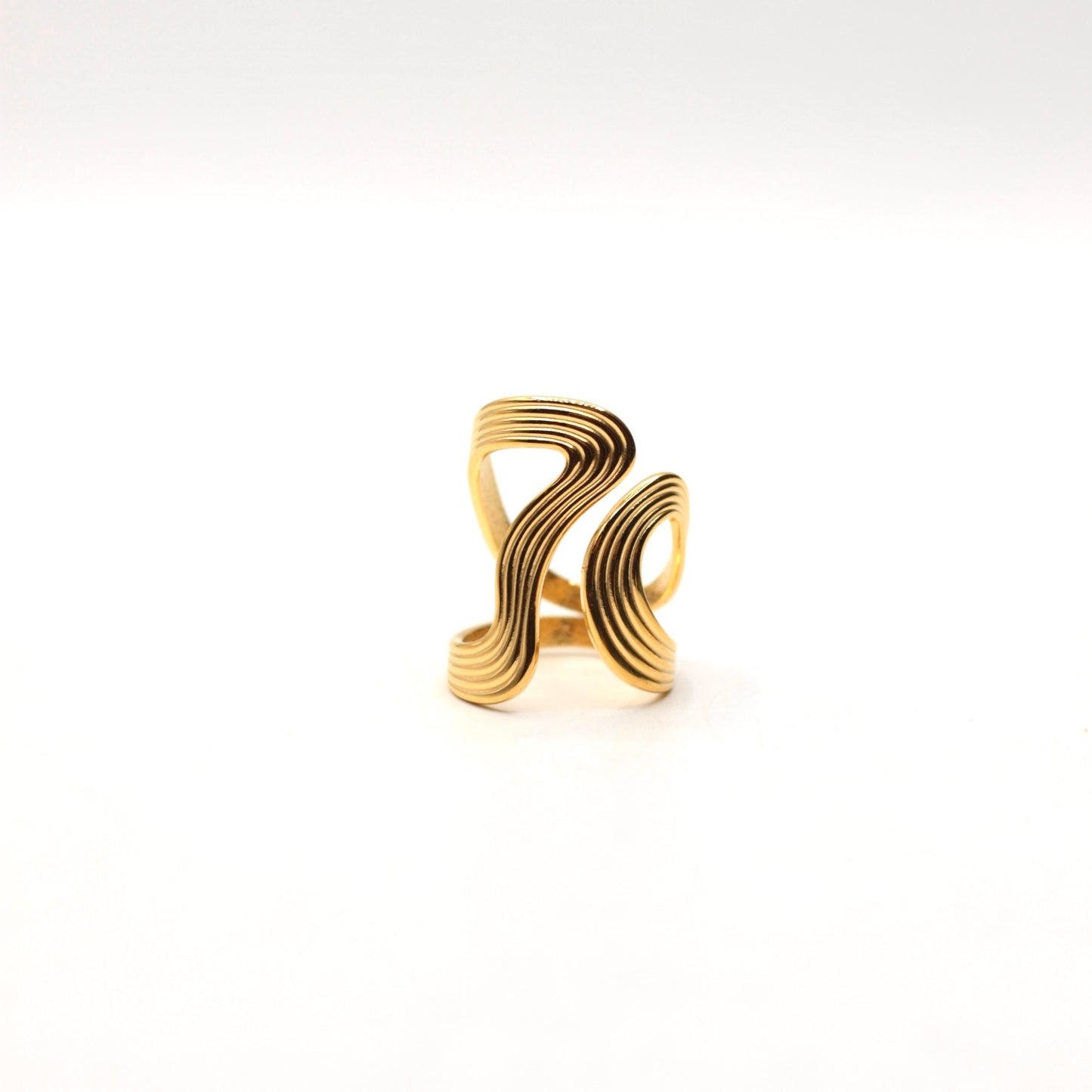 JRing-(4K Gold Plated)-AntiTarnish/HypoAllergic 440