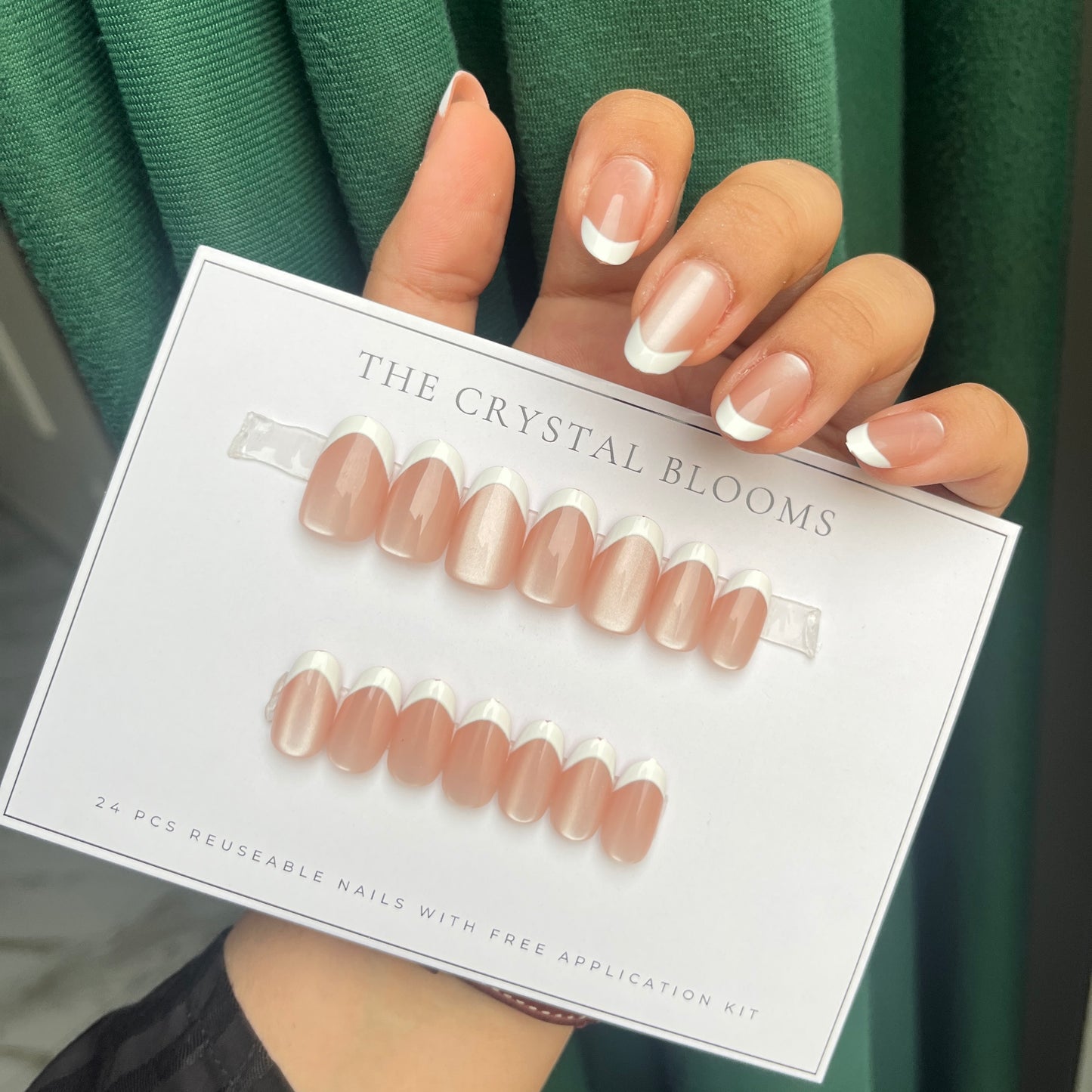 Nails-22902-Almond nails- Free 24pc Sticker Sheet included
