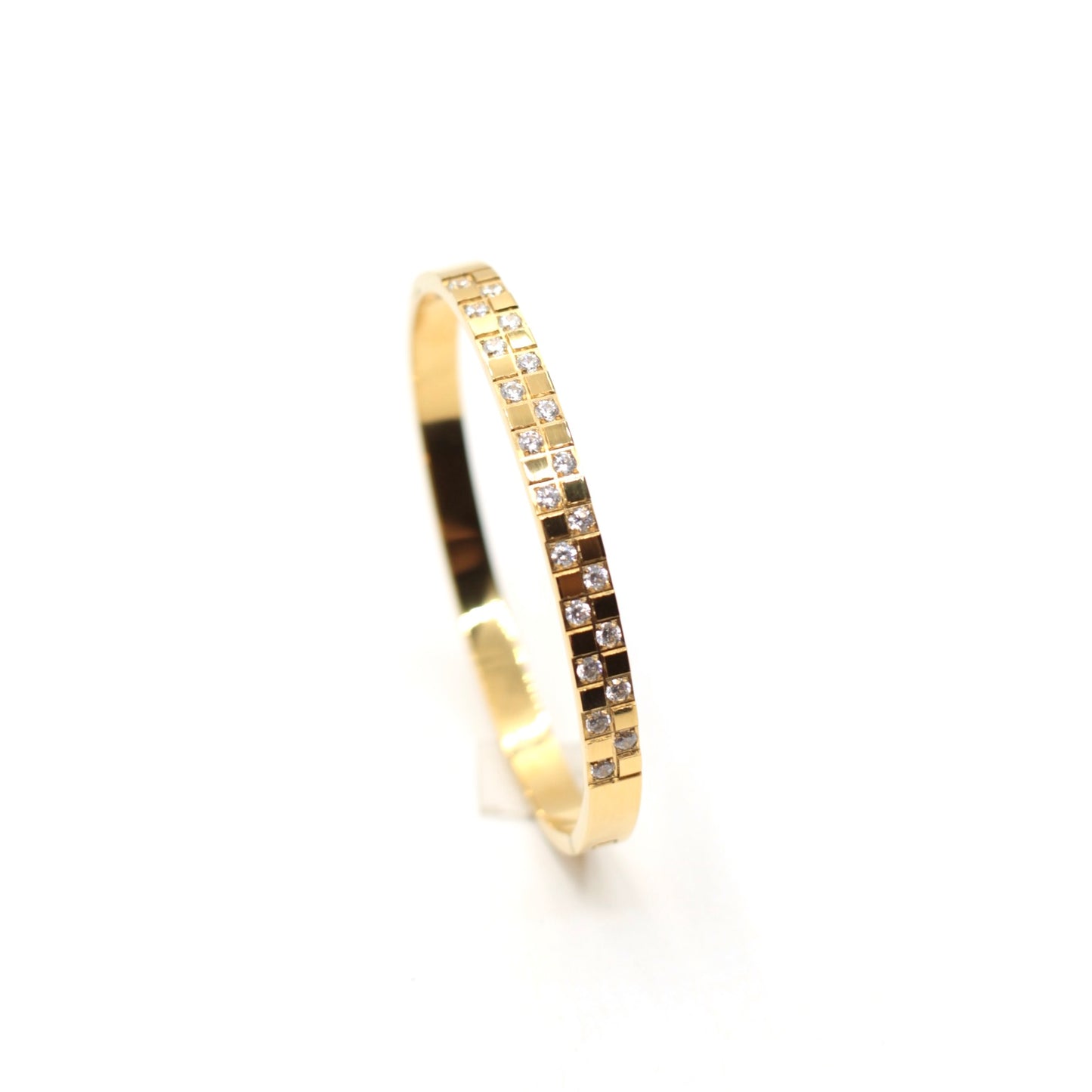 JBracelet (Stainless Steel) 24K Gold plated Anti Tarnish Everyday wear Bracelet -100