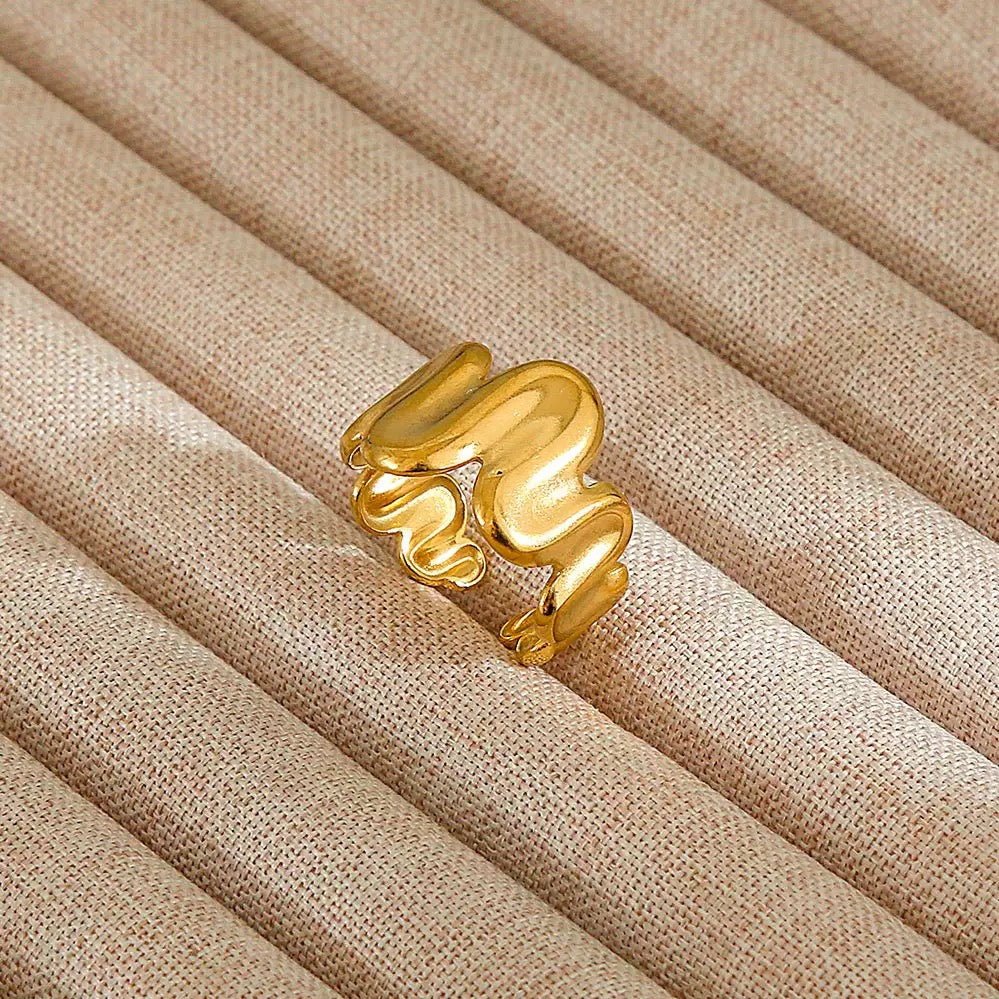 NJRing-(24K Gold Plated)-AntiTarnish/HypoAllergic-429E