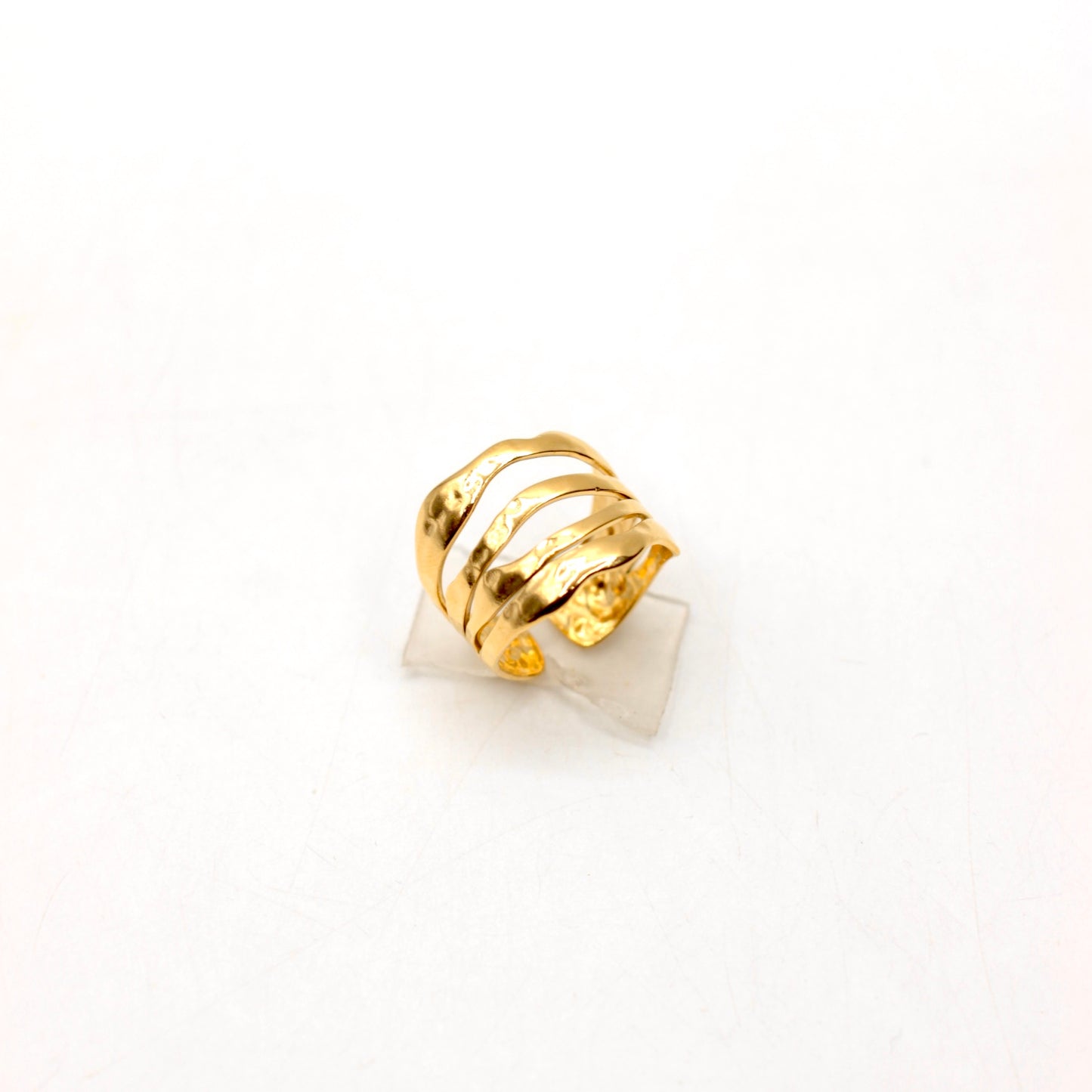 JRing-(4K Gold Plated)-AntiTarnish/HypoAllergic 411