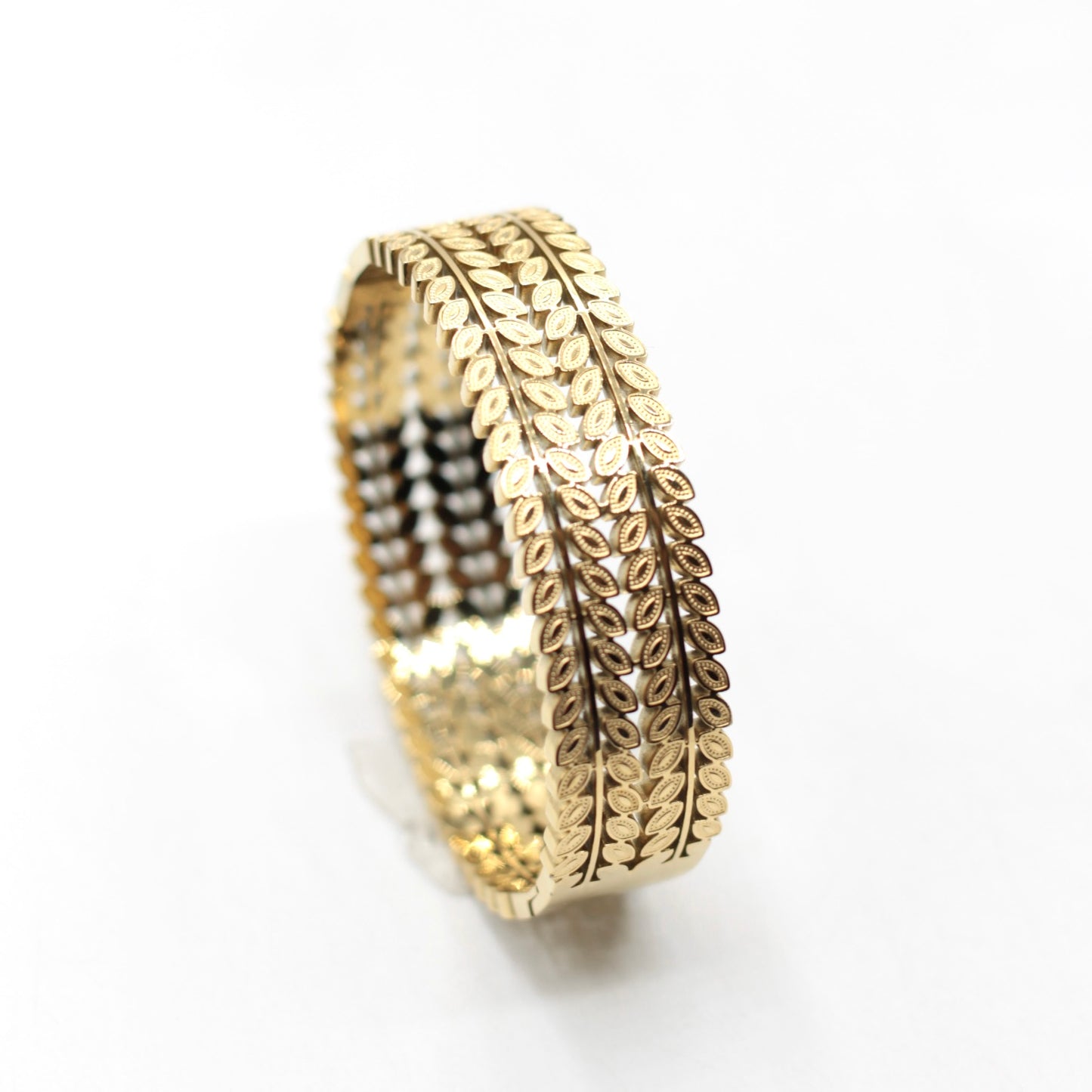 JBracelet- Non Tarnish - 24K Gold plated Anti Tarnish Everyday wear Bracelet- 99