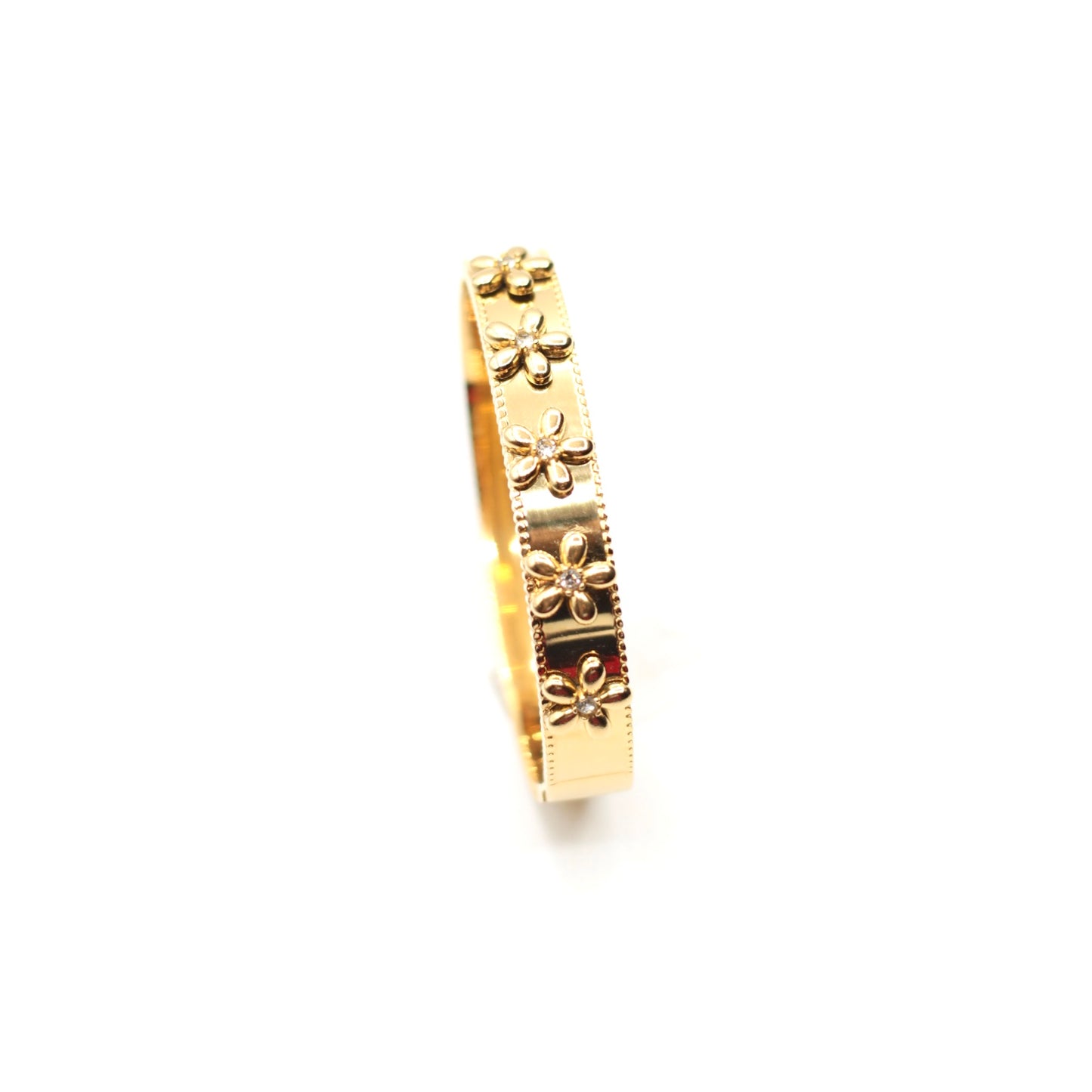 JBracelet- Non Tarnish - 24K Gold plated Anti Tarnish Everyday wear Bracelet-112