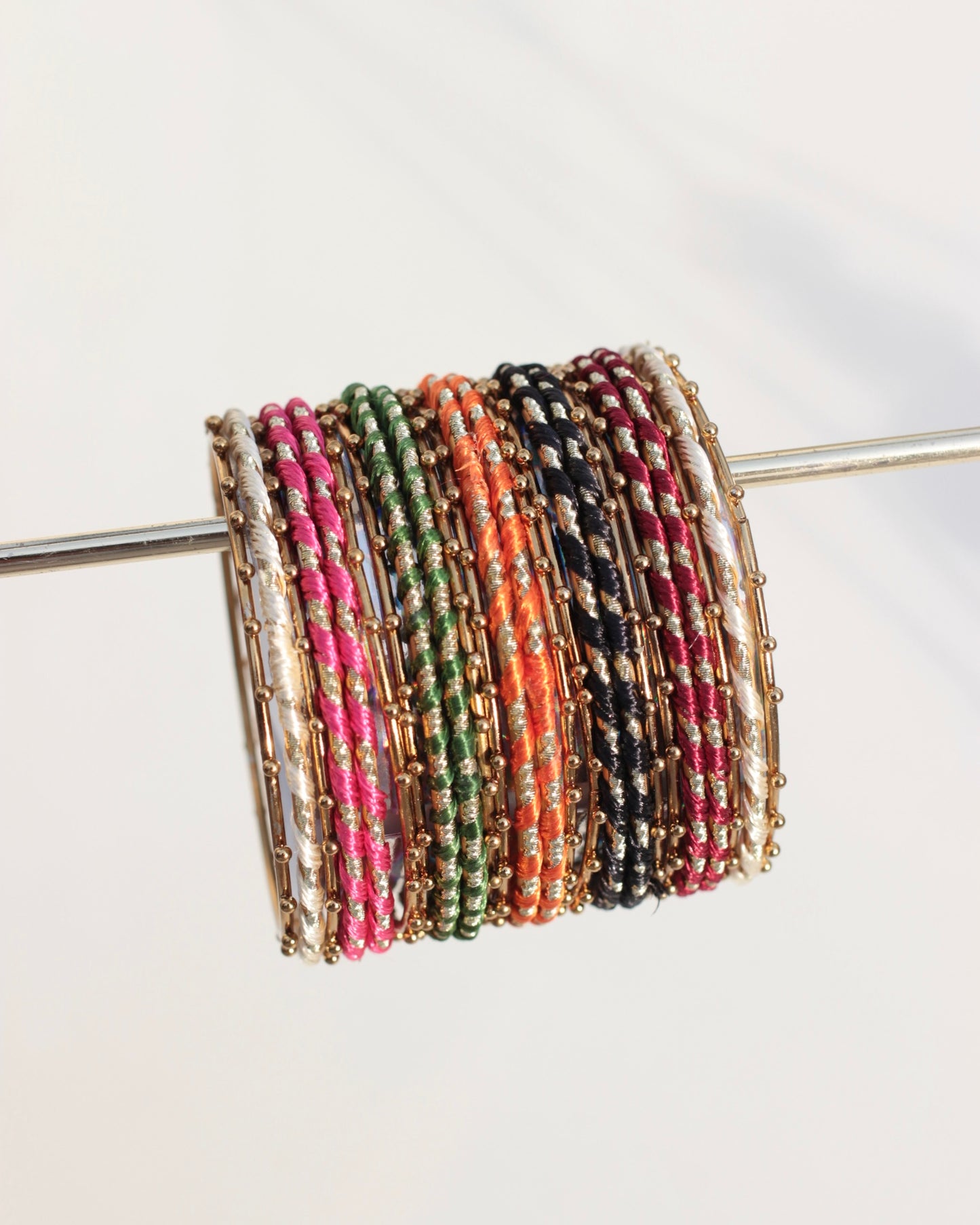 Rang-e-Bahaar Bangle Set- Multi