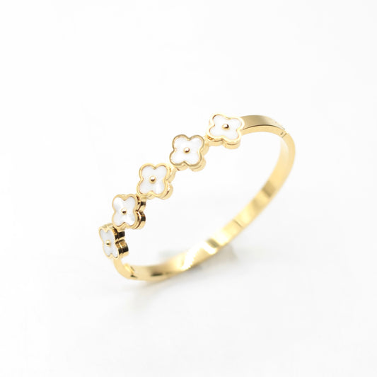 JBracelet (Stainless Steel) 24K Gold plated Anti Tarnish Everyday wear Bracelet - 96