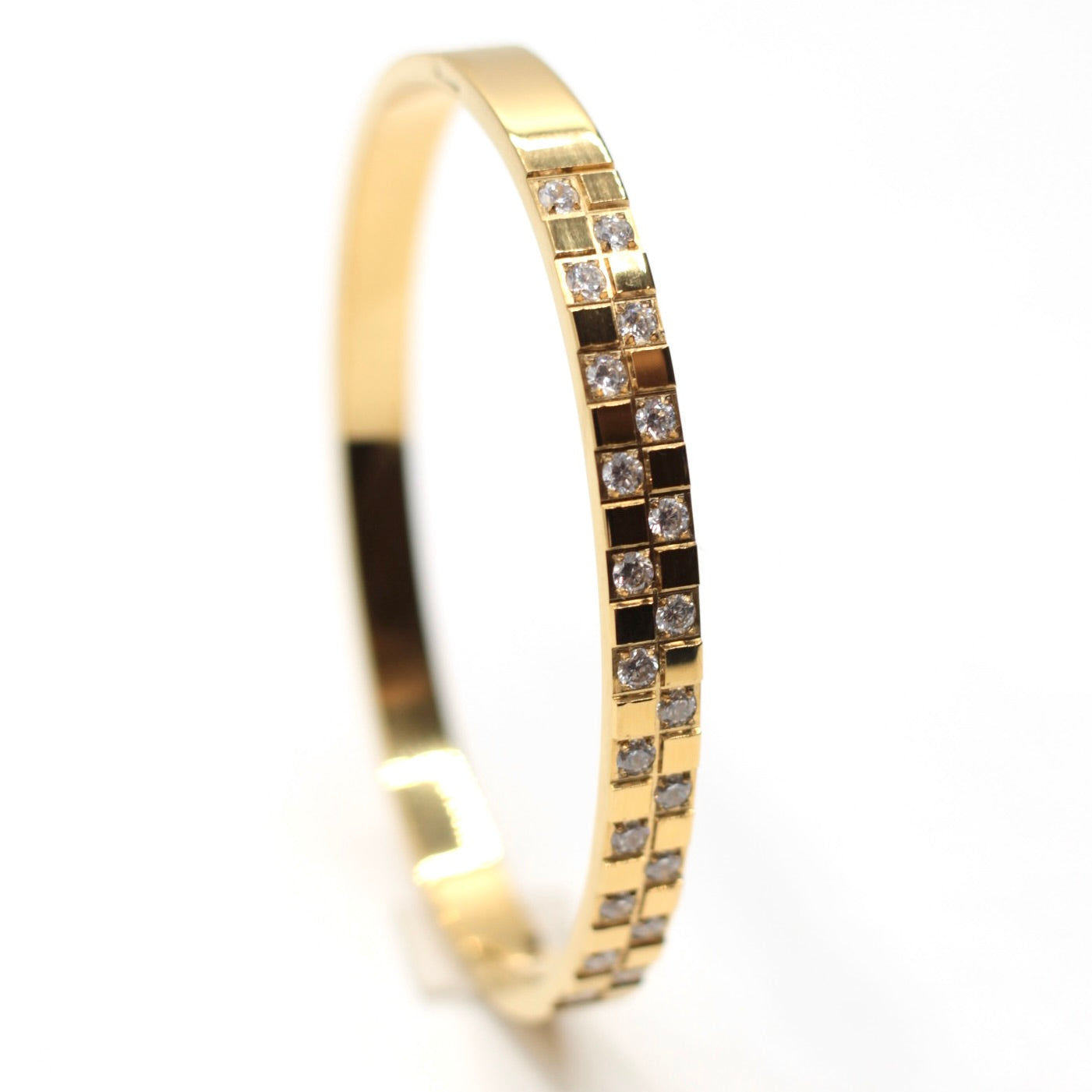 JBracelet (Stainless Steel) 24K Gold plated Anti Tarnish Everyday wear Bracelet -100