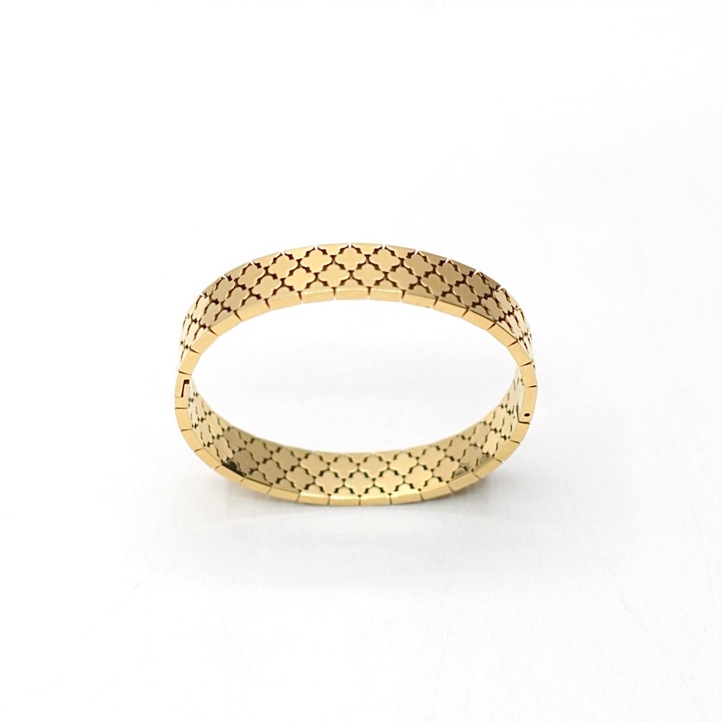 JBracelet (Stainless Steel) 24K Gold plated Anti Tarnish Everyday wear Bracelet - 110