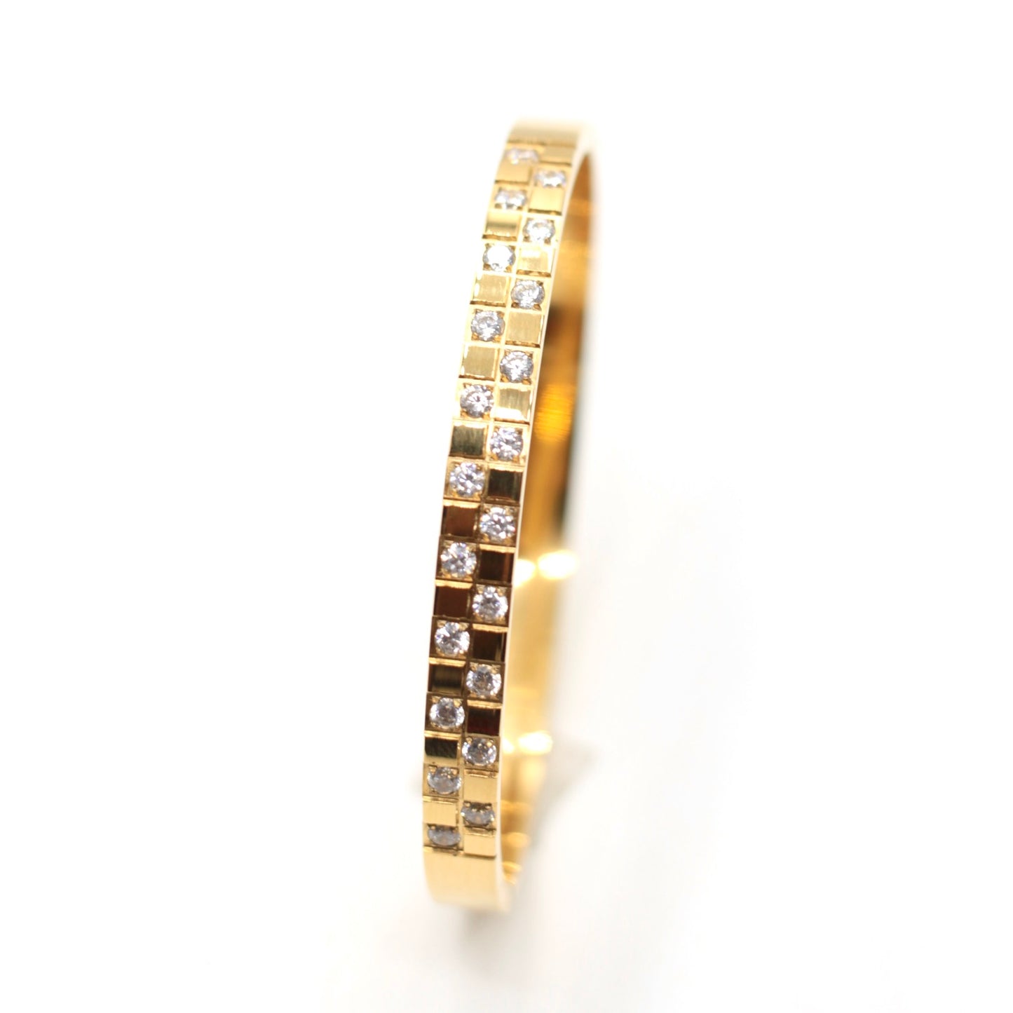 JBracelet (Stainless Steel) 24K Gold plated Anti Tarnish Everyday wear Bracelet -100